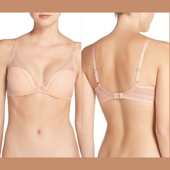 NEW Chantelle Festivite Underwire‎ Contour Bra Nude - Picture 1 of 8